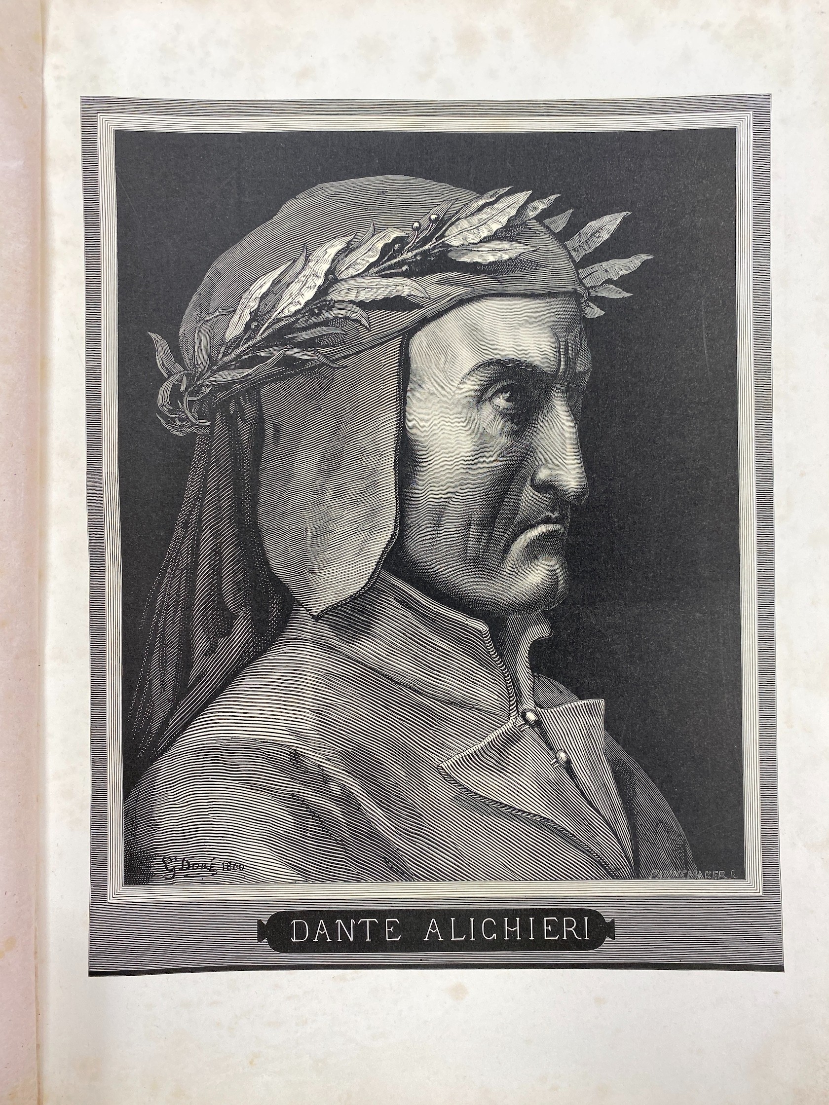 Alighieri, Dante, Göttliche Komödie (The Divine Comedy), two volumes
